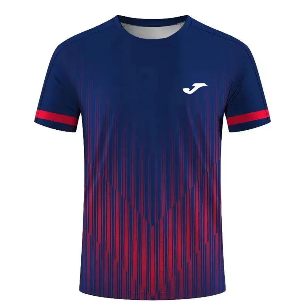 JOMA summer men's 3Dprinted sports tops suitable for fitness running