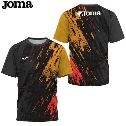 JOMA Men's T-shirt 3D Printed Sports Short Sleeve Best Seller Daily