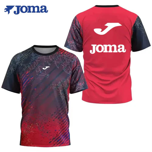JOMAsummer trend3Dprinting fashion men's T-shirt outdoor extreme