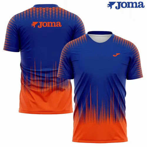 JOMA men's summer 3D printed sports short-sleeved outdoor fitness