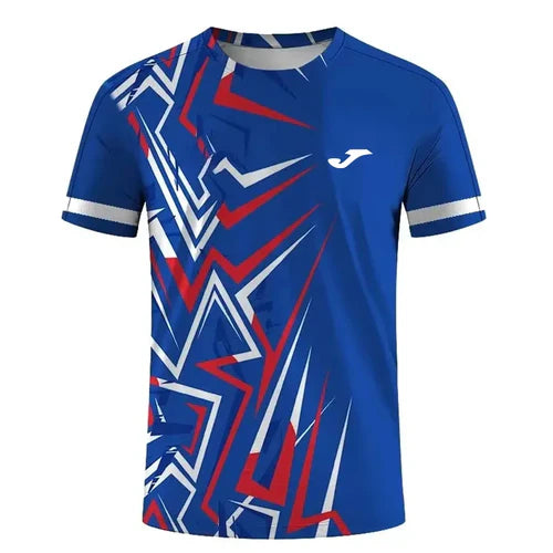 JOMA summer men's 3Dprinted sports tops suitable for fitness running