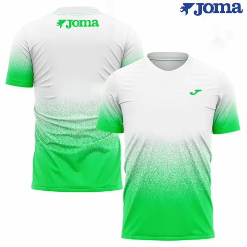 JOMA men's summer 3D printed sports short-sleeved outdoor fitness