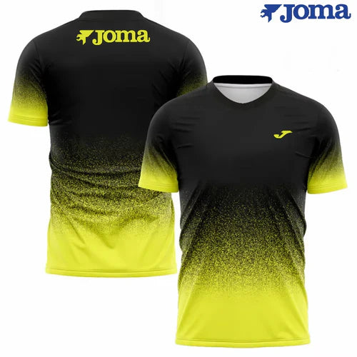 JOMA men's summer 3D printed sports short-sleeved outdoor fitness