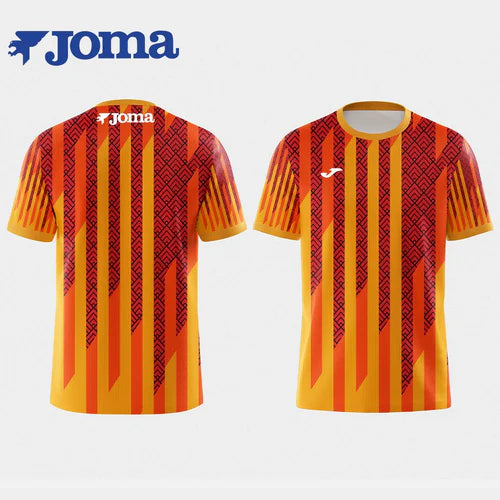 JOMA Summer Men's Casual 3D Print Short Sleeve Outdoor Sports Fitness
