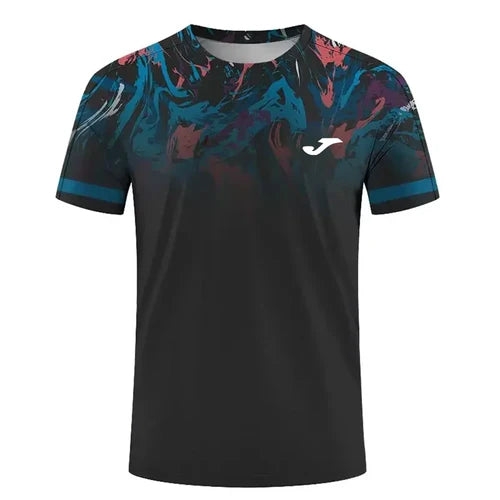 JOMA summer men's 3Dprinted sports tops suitable for fitness running
