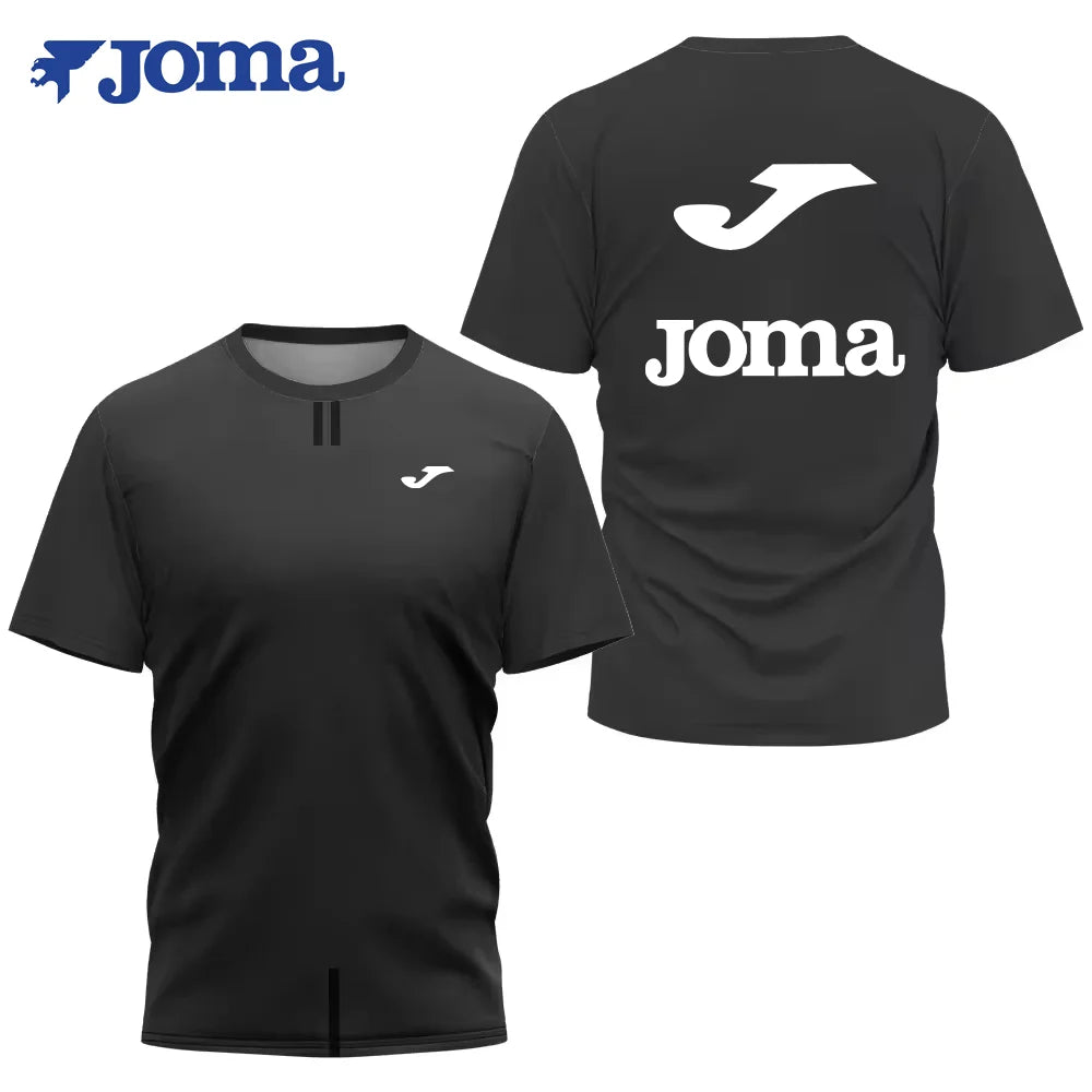 JOMAsummer trend3Dprinting fashion men's T-shirt outdoor extreme