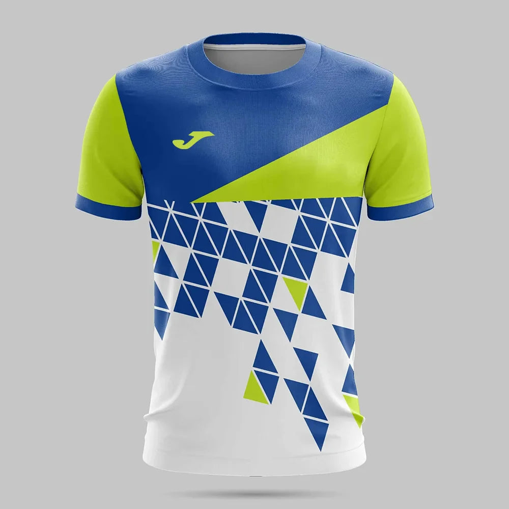 JOMA Men's 3D Printed T-shirt Summer Breathable Quick-drying Outdoor