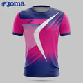 JOMA Men's 3D Printed T-shirt Summer Breathable Quick-drying Outdoor
