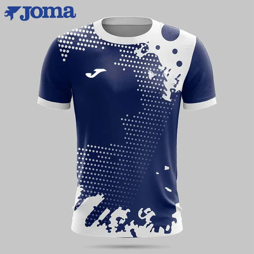 JOMA Men's 3D Printed T-shirt Summer Breathable Quick-drying Outdoor