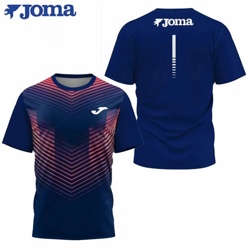 JOMA summer men's T-shirt simple 3D printing street breathable