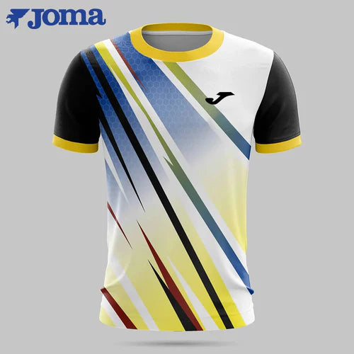 JOMA Men's 3D Printed T-shirt Summer Breathable Quick-drying Outdoor