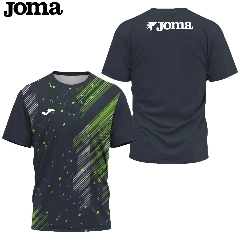 JOMA Men's T-shirt 3D Printed Sports Short Sleeve Best Seller Daily