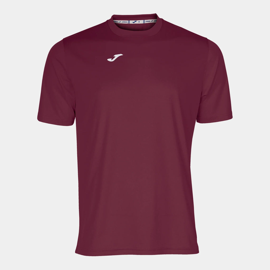 Joma high-quality men's T-shirt wine red 3D printing summer