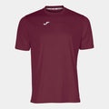 Joma high-quality men's T-shirt wine red 3D printing summer