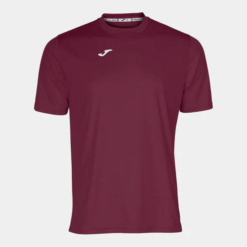 Joma high-quality men's T-shirt wine red 3D printing summer