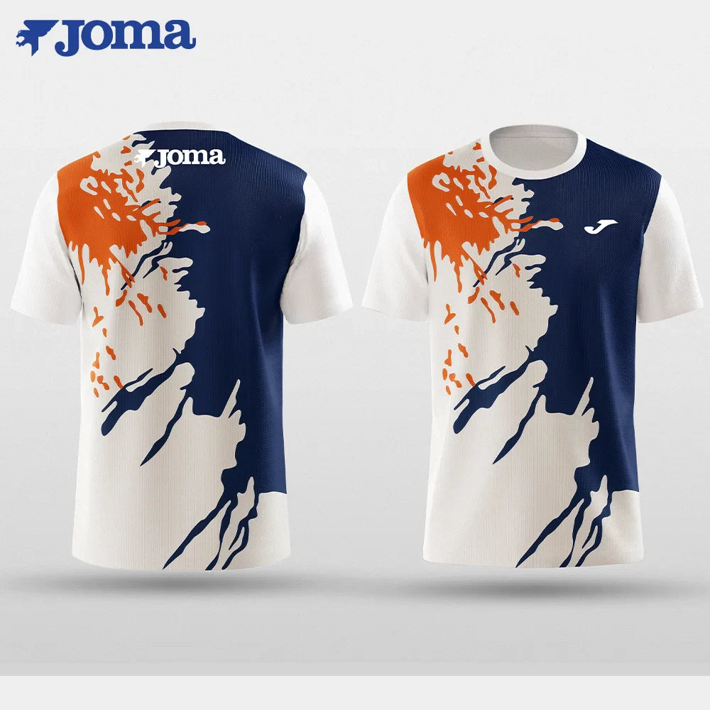 JOMAsummer hot sale fashion3D printing street short-sleeved outdoor