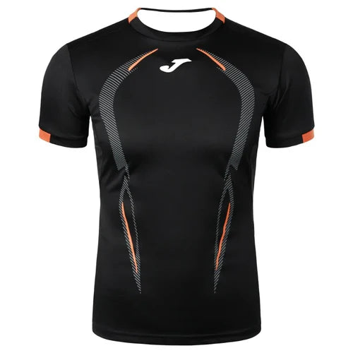 JOMA Men's Quick-Drying Anti-Sweat 3D Printed Short-Sleeved Sports