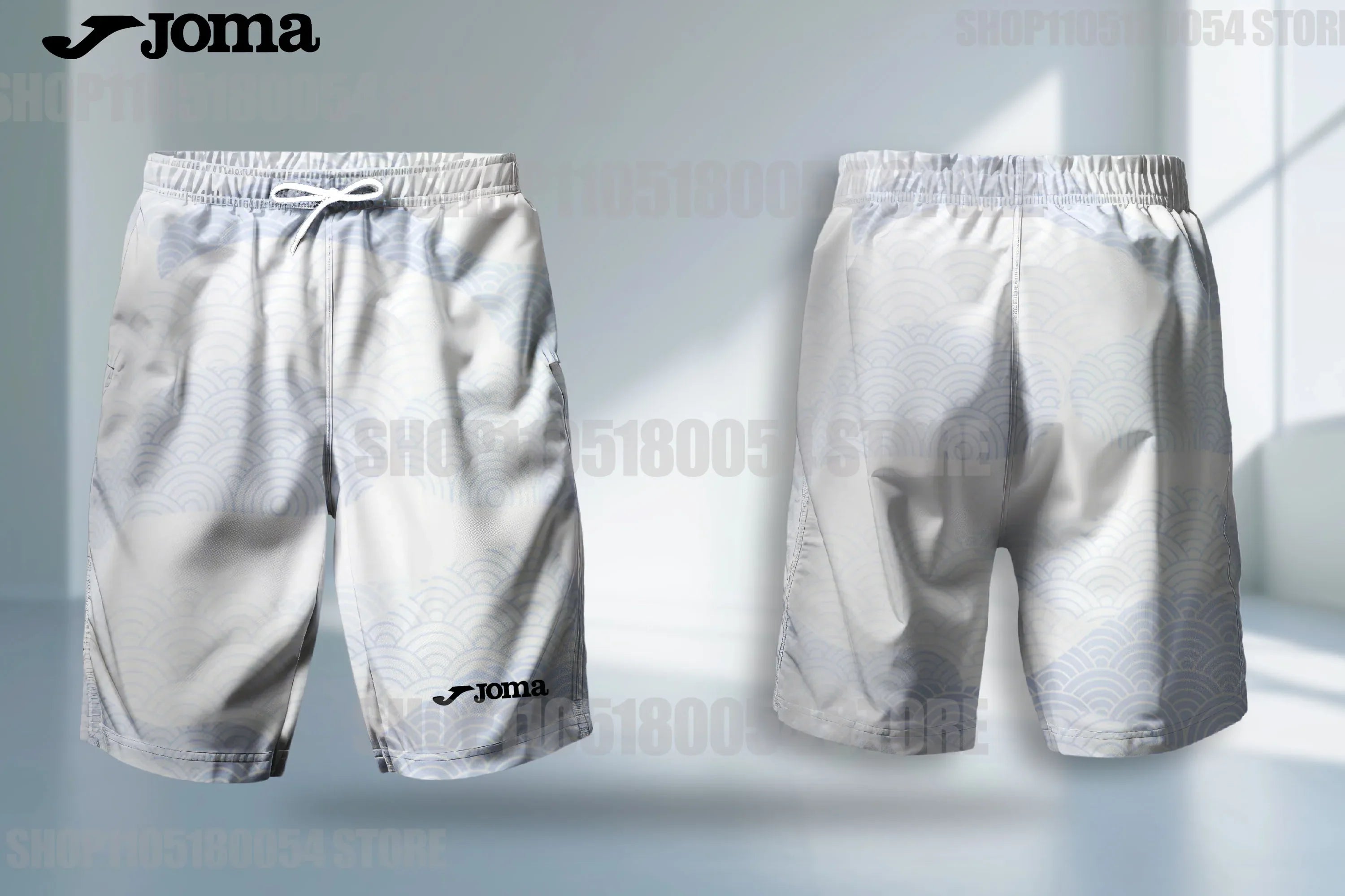 JOMA New 3D printed men's and women's breathable running shorts with