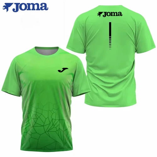 JOMA summer men's T-shirt simple 3D printing street breathable