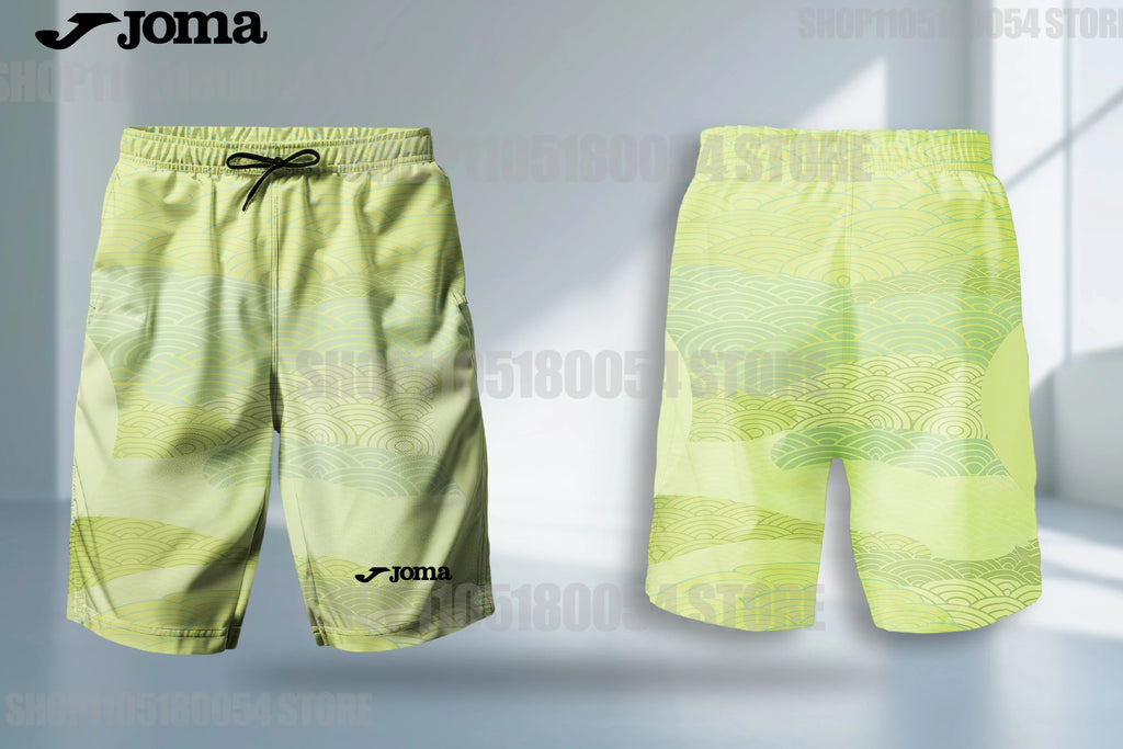 JOMA New 3D printed men's and women's breathable running shorts with